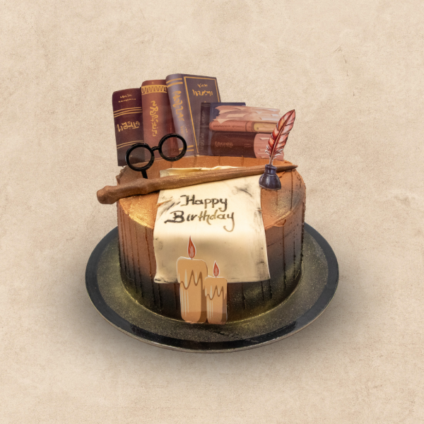 Wizard's Desk Cake