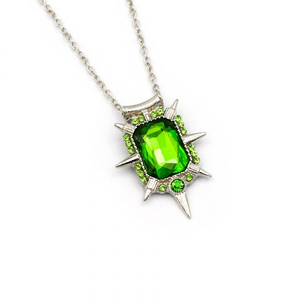Green Locket necklace