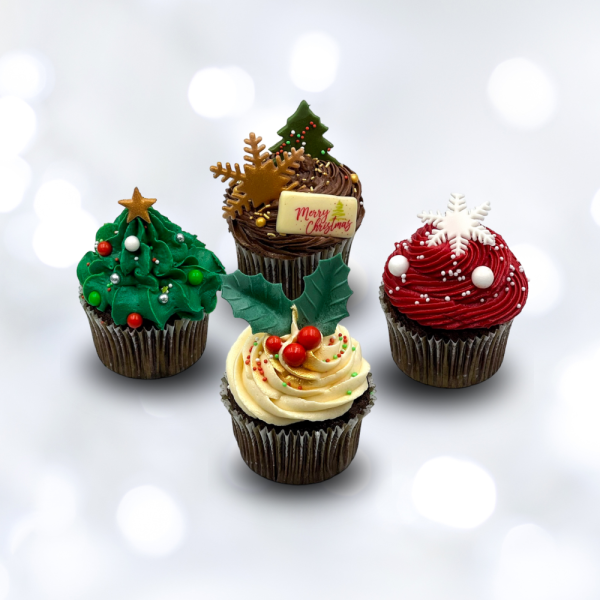 Xmas Cupcakes 8/pc