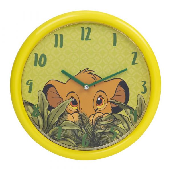 Disney Lion King Simba Wall Clock with Glow In The Dark Dial