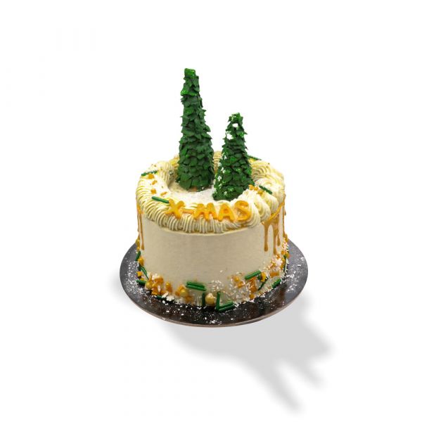 Xmas Trees Cake