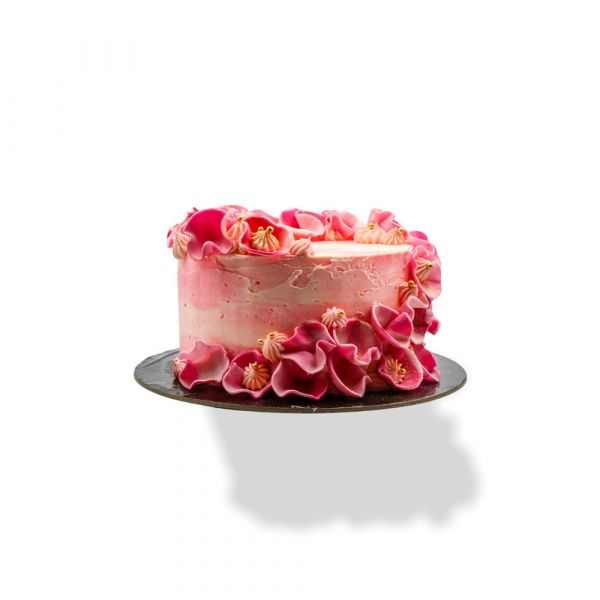 Pink Water Lilly Cake