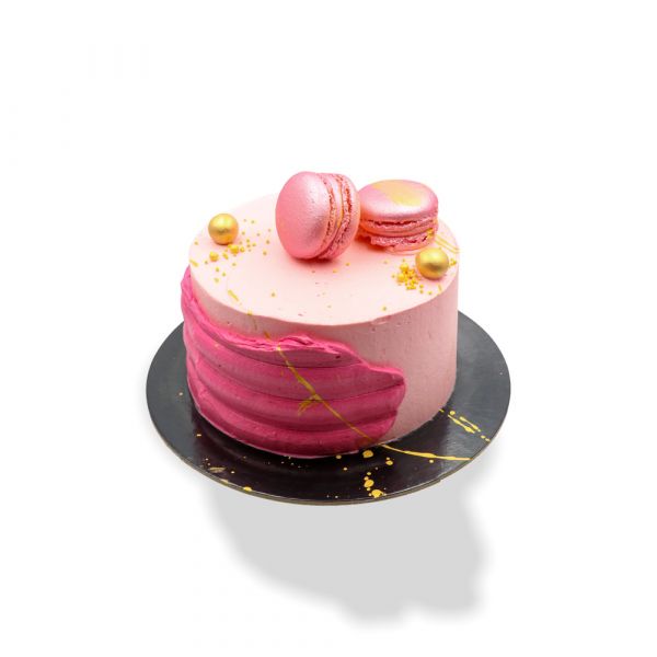 Minimal Pink Cake