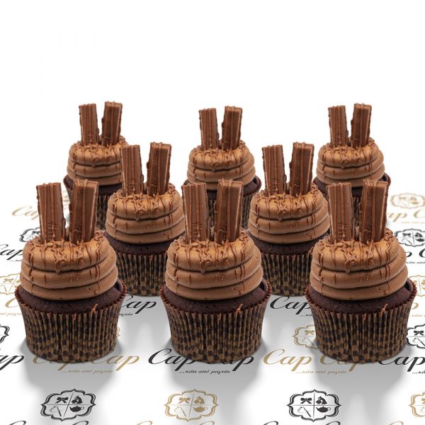 Kit Kat cupcakes (8 pc)
