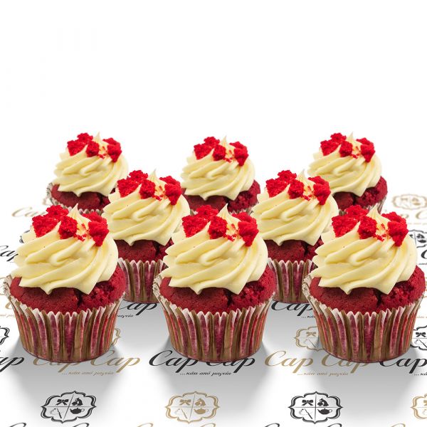 Red Velvet cupcakes (8 τμχ)