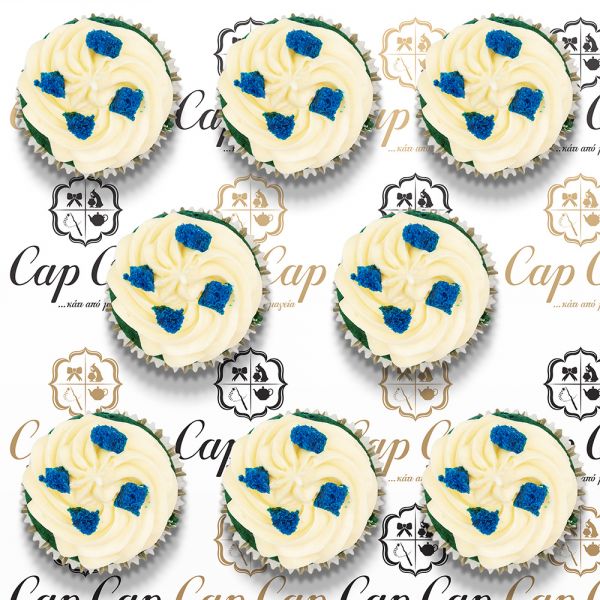 Blue Velvet cupcakes (8 pc)
