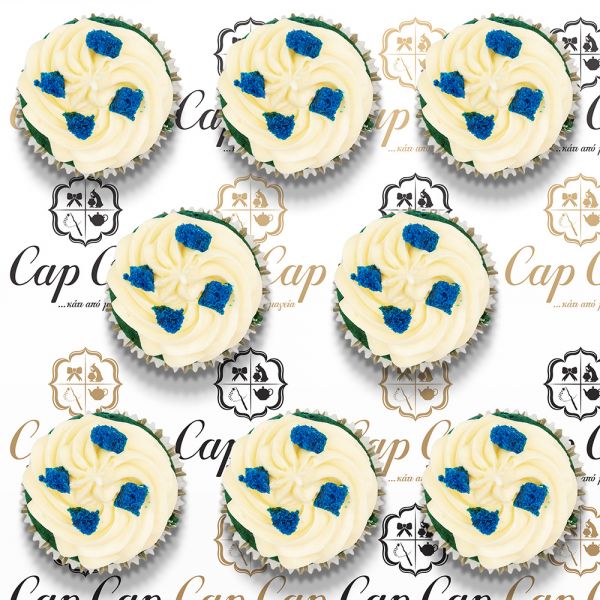 Blue Velvet Cupcakes 8/pc