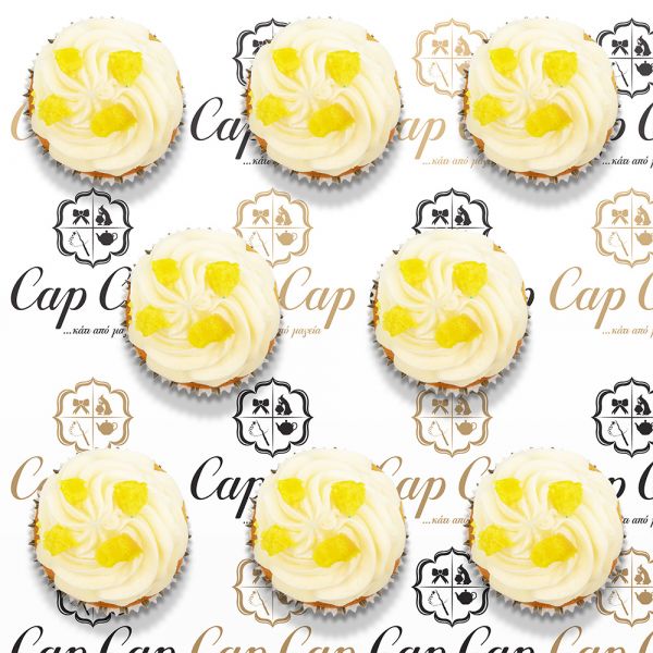 Yellow Velvet cupcakes (8 τμχ)