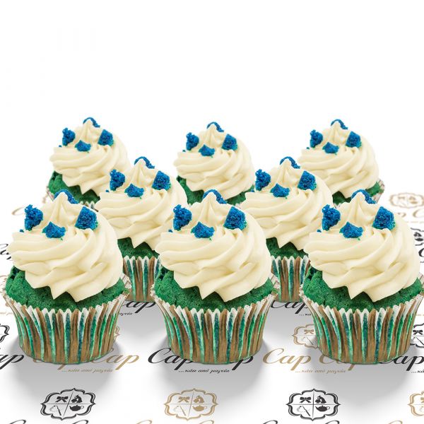 Blue Velvet Cupcakes 8/pc