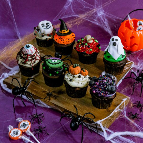 Haunted cupcakes