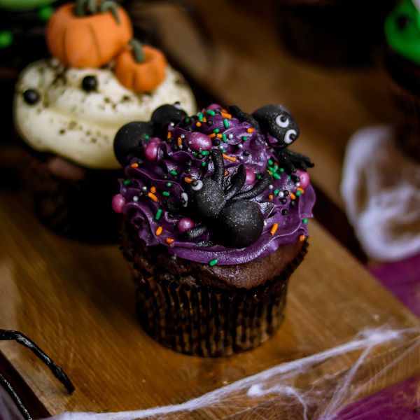 Haunted cupcakes
