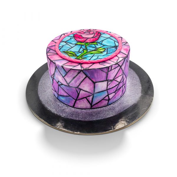 Enchanted Rose Cake