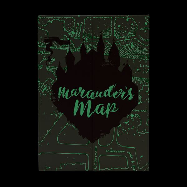 A5 Notebook - Harry Potter (Marauders Map)