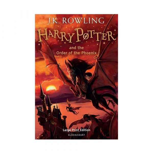 Harry Potter and the Order of the Phoenix-Large print hardback edition
