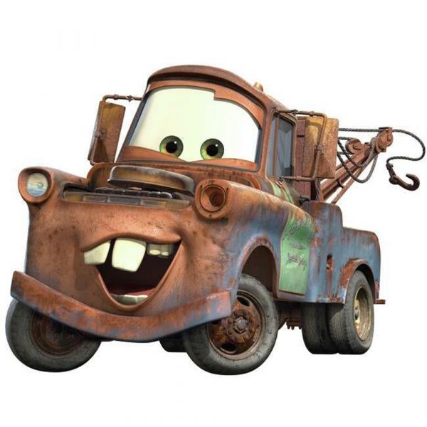 Cars - Mater Peel & Stick Giant Wall Decal