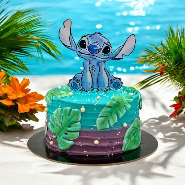 Stitch Beach Cake