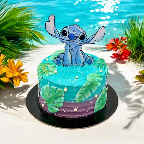 Stitch Beach Cake
