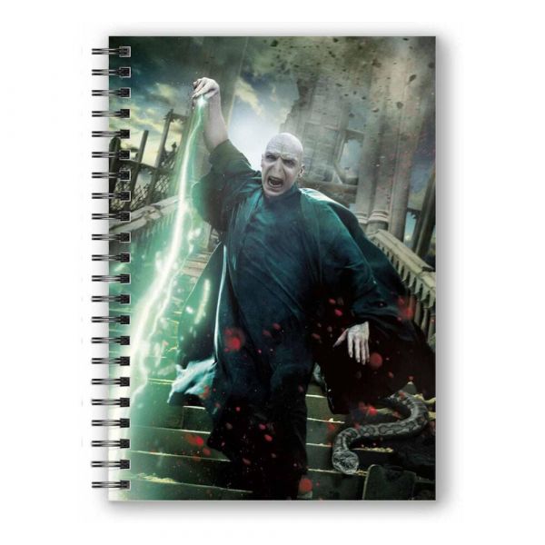 Lord Voldemort Notebook with 3D effect